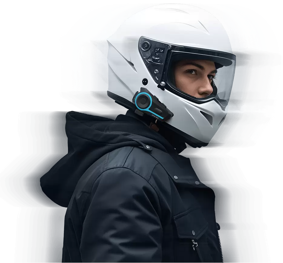 Smart Helmet Bluetooth Earphones