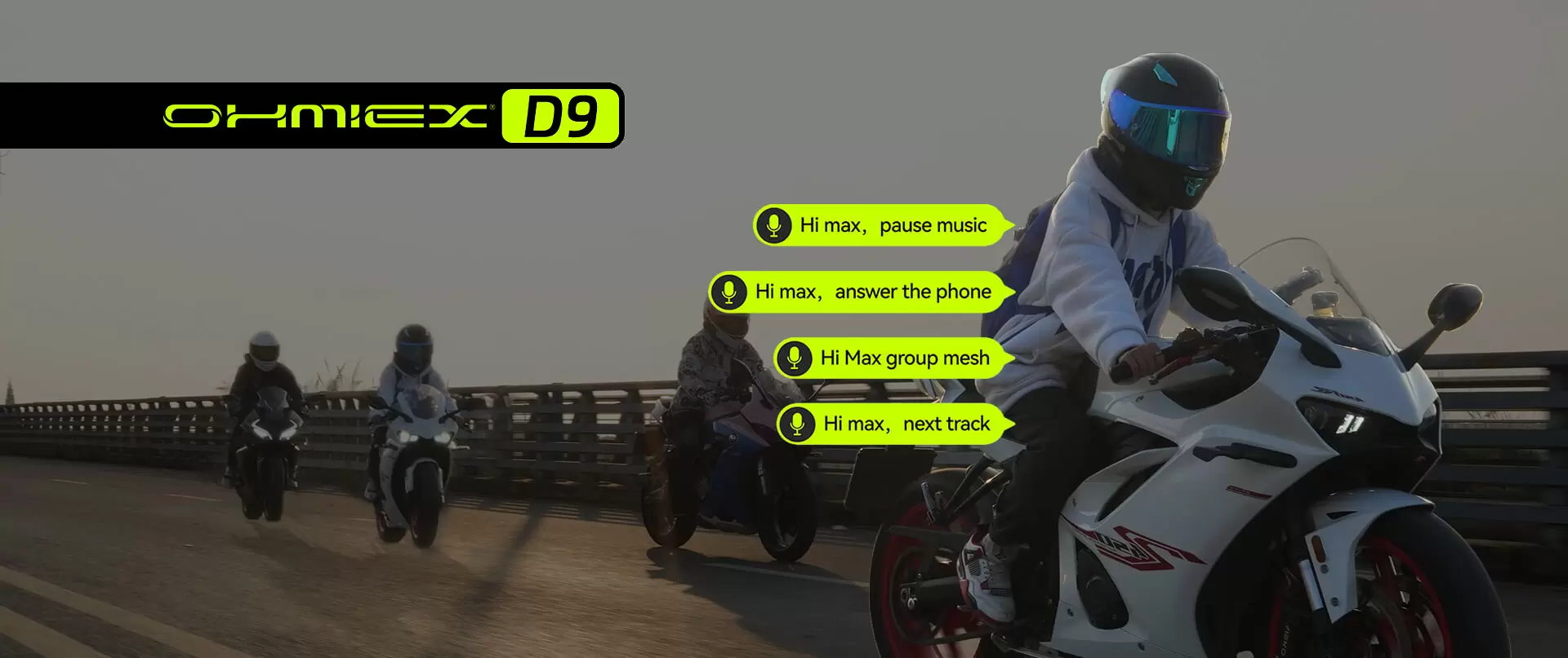 Bluetooth-гарнитура для умного шлема